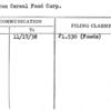 American Cereal Food Corp.