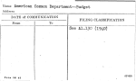 American Common Department--Budget