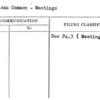 American Common - Meetings