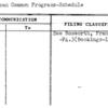 American Common Programs-Schedule
