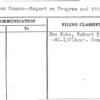 American Common--Report on Program and Attendance