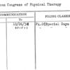American Congress of Physical Therapy