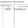 American Federation of Actors Reporter