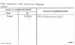 American Food Products Company