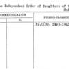 American Independent Order of Daughters of the Sons of Saint George