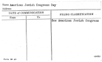 American Jewish Congress Day