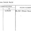 American Jewish World