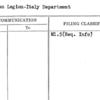 American Legion-Italy Department