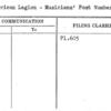 American Legion - Musicians' Post Number 394