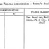 American Medical Association - Women's Auxiliary