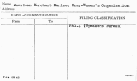 American Merchant Marine, Inc.-Women's Organization