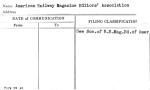 American Railway Magazine Editors' Association