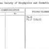 American Society of Biophysics and Cosmobiology