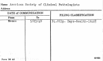 American Society of Clinical Pathologists