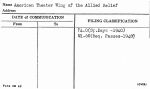 American Theater Wing of the Allied Relief