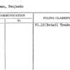 Ammerman, Benjamin