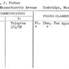 Amory, J. Forbes