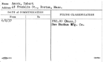 Amory, Robert