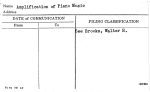 Amplification of Piano Music