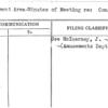 Amusement Area-Minutes of Meeting re: Construction Schedule