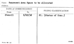 Amusement Area Space to be Allocated