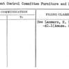 Amusement Control Committee Furniture and Equipment