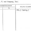 Amy, A.V. and Company, Inc.