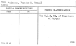 Anderson, Bernice E. (Miss)