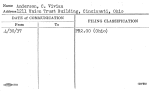 Anderson, C. Vivian