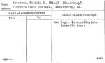 Anderson, Felicia D. (Miss) (Secretary)