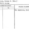 Anderson, George J. (Mrs.)