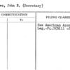 Andrews, John B. (Secretary)