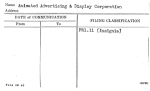 Animated Advertising & Display Corporation