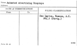 Animated Advertising Displays