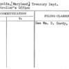 Annapolis, (Maryland) Treasury Dept.