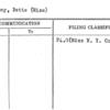 Anthony, Bette (Miss)