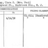 Anthony, Clara S. (Mrs. Paul)
