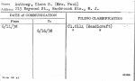 Anthony, Clara S. (Mrs. Paul)