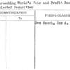 The Approaching World's Fair and Profit Possibilities in Selected Securities