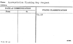 Appropriation Flushing Bay Project