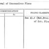 Approval of Concessions Plans