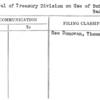 Approval of Treasury Division on Use of Buttons, Badges, Etc.
