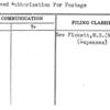 Approved Authorization For Postage