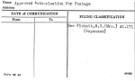 Approved Authorization For Postage