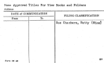 Approved Titles For View Books and Folders