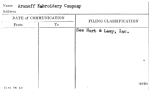 Aranoff Embroidery Company