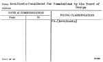 Architects-Considered for Commissions by the Board of Design