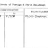 Architects of Foreign & State Buildings