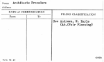 Architects Procedure