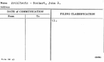 Architects - Rochart, John R.